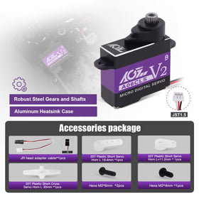 AGFRC A06CLS V2 supports 8.4V operation for higher performance
