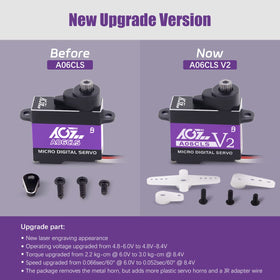 AGFRC A06CLS V2 aluminium housing adds rigidity and heat resistance