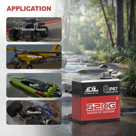 AGFRC A73CHLW V2 full-metal gears ensure durability under stress.