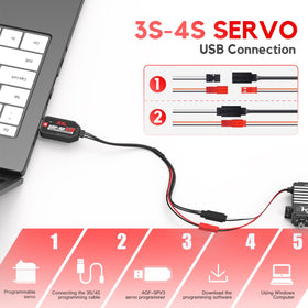 AGFRC SPV3 with ASS icon mark supporting Narrow Band tail servo function
