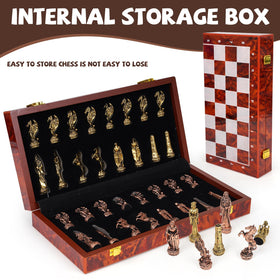 Agirlgle detailed figurines chess pieces for collectible charm and use