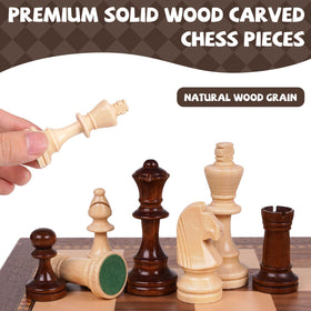 Agirlgle extra queens included for seamless pawn promotion.