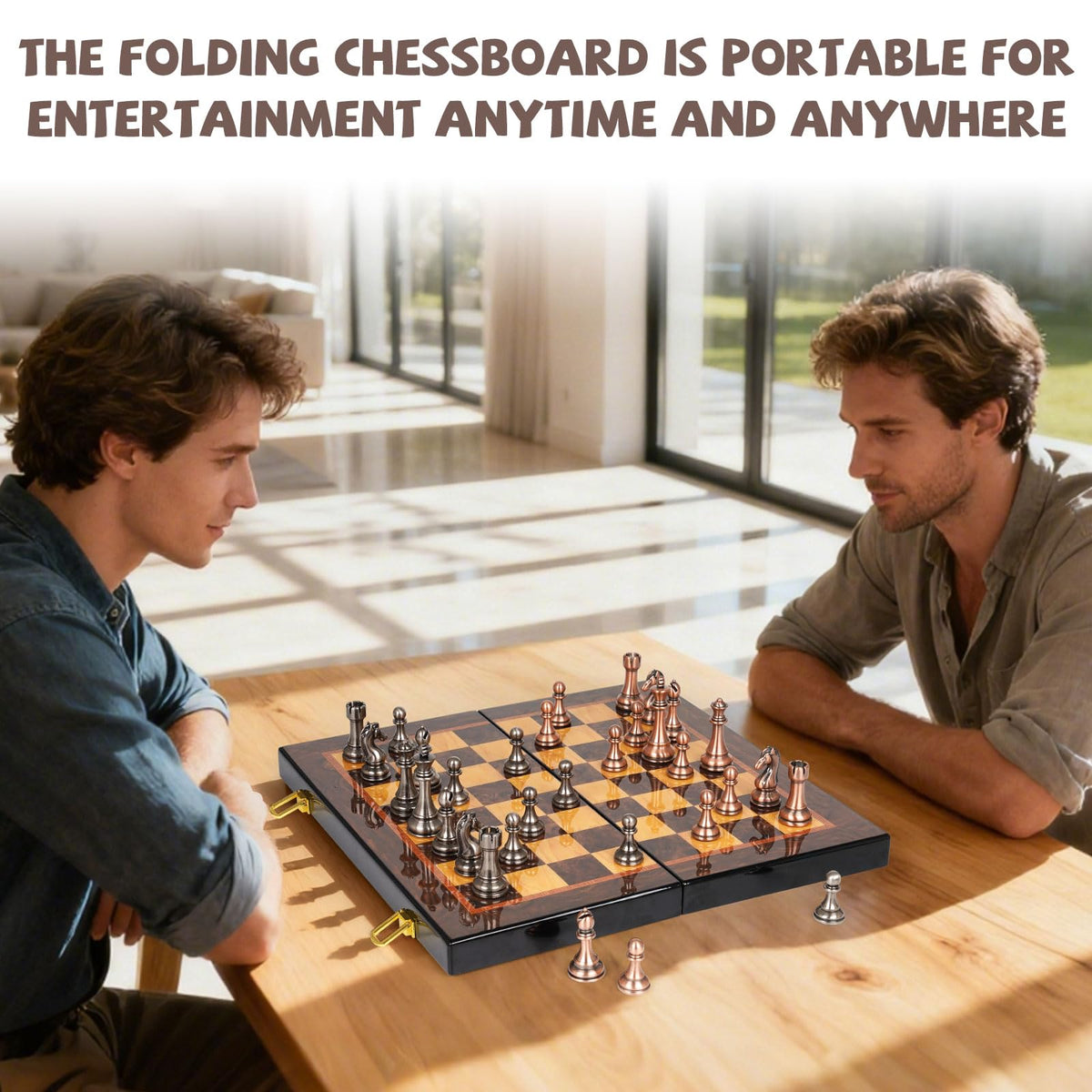 Agirlgle luxury chess set makes a refined gift for enthusiasts