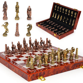 Agirlgle gift-ready chess set highlighting premium materials and presentation