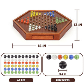 Agirlgle glass marbles provide vibrant gameplay, teaching color recognition and strategic thinking in groups.