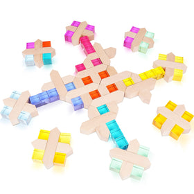 Agirlgle Montessori-inspired toy promotes sorting and fine motor skills in toddlers