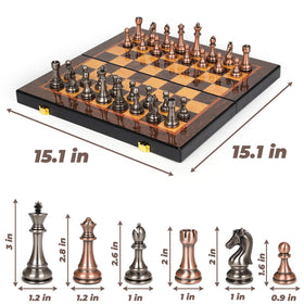 Agirlgle tournament-style chess set designed for serious adult players