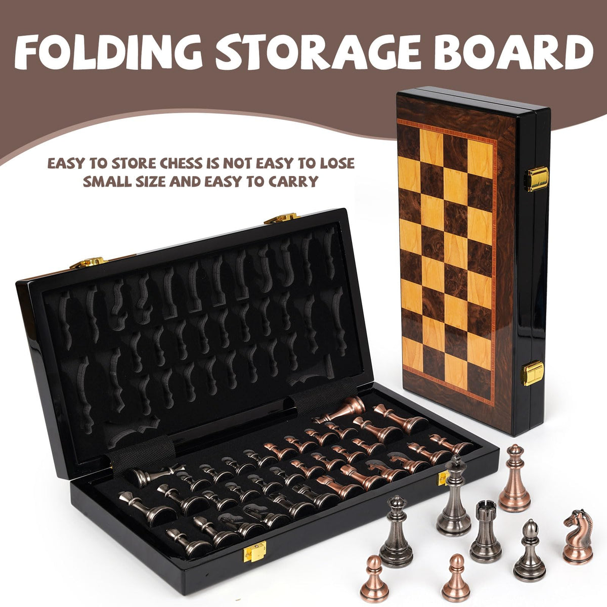 Agirlgle weighted pieces resist tipping for stable play and display