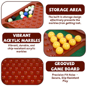 Agirlgle wooden board edge polished for safe handling and durable use.