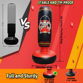 AGITVPS Super Air Pump enables quick, easy inflation for immediate use.