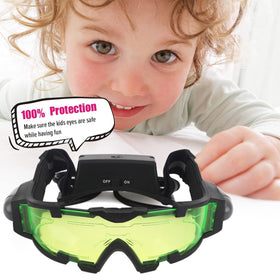 AGM Kids Night Vision Goggles side view showing adjustable strap for comfortable fit