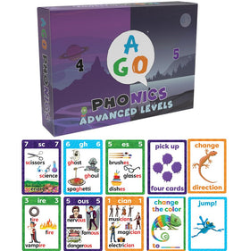 AGO Phonics family-night image demonstrates versatile play suitable for classroom or home learning.