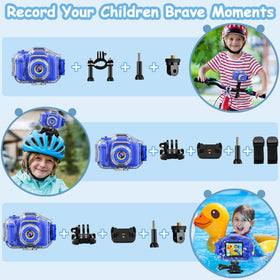 Agoigo blue waterproof case close-up highlighting durable protection
