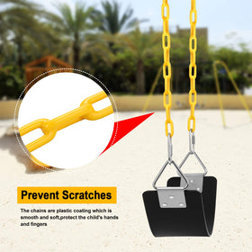AGPTEK 201 stainless steel hinge boosts swing stability.