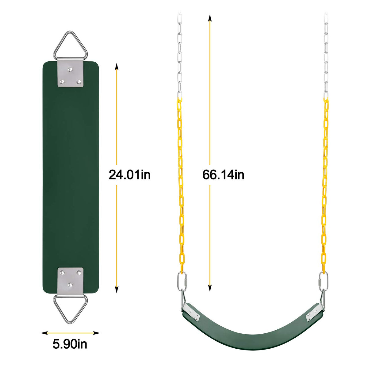 AGPTEK non-slip seat design maintains stability during play.