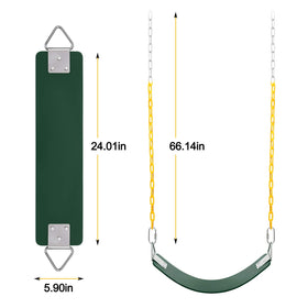 AGPTEK non-slip seat design maintains stability during play.