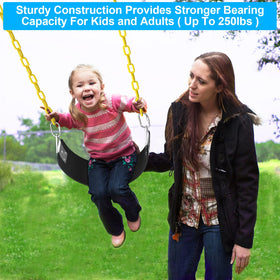 AGPtEK Swing Seat family-friendly design supports varied users.