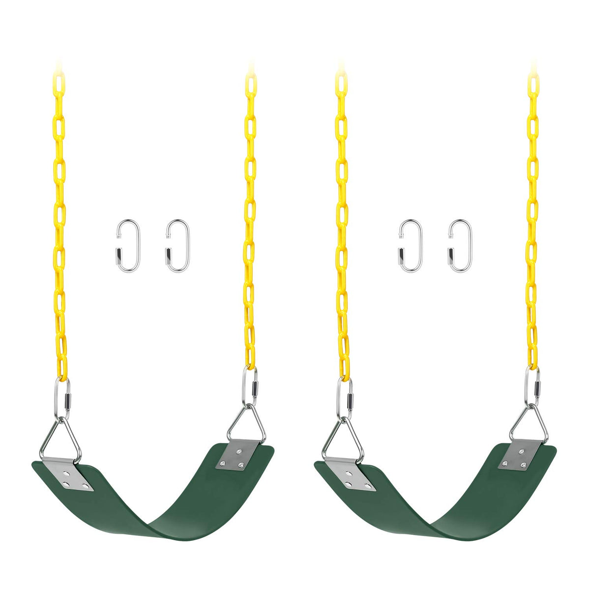 AGPTEK swing seat in soft EVA for comfortable outdoor play.