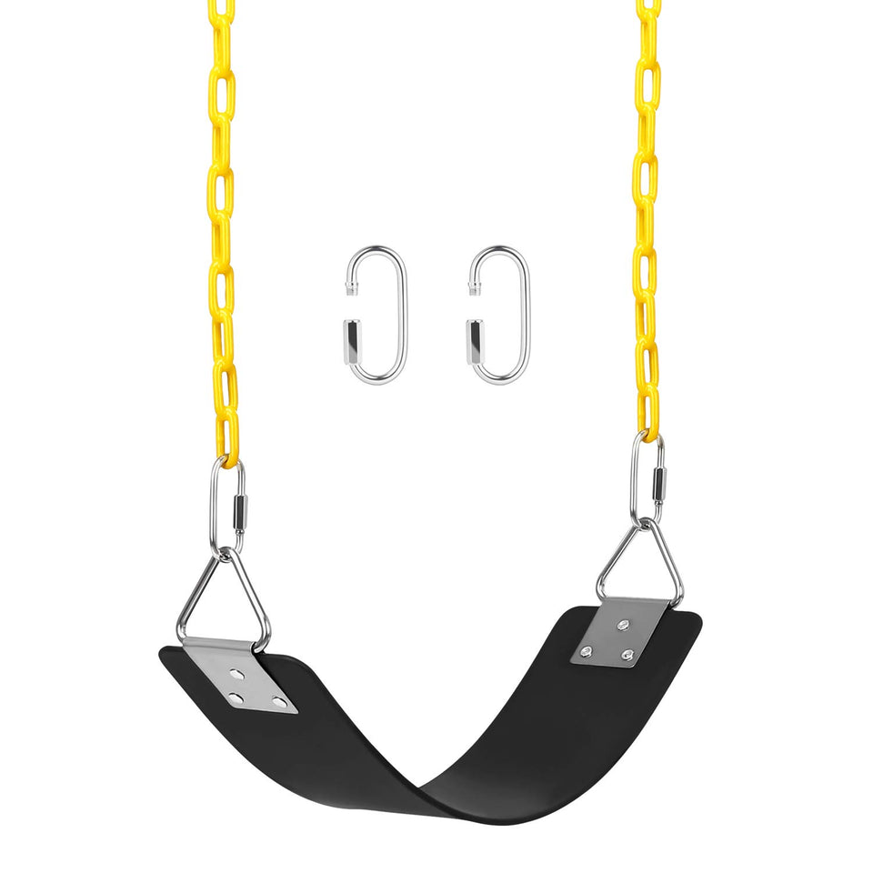 AGPTEK swing seat EVA for comfortable outdoor play.