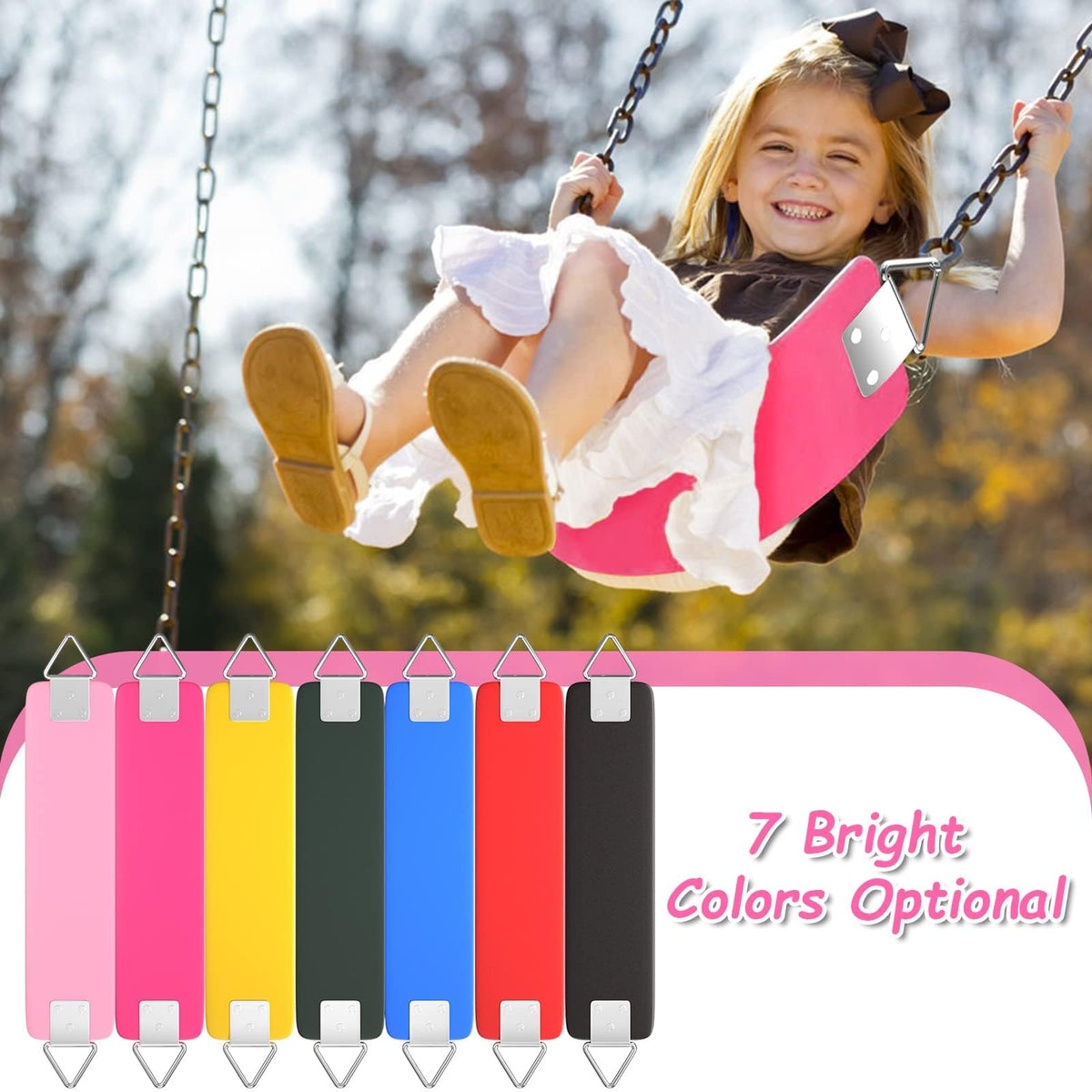 AGPTEK Swing Seat outdoor-use setting in backyard or garden.