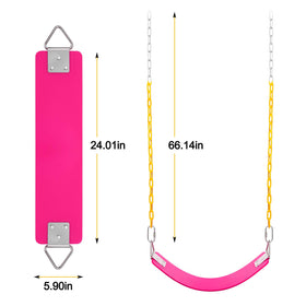 AGPTEK swing set locking buckles secure connections for quick assembly