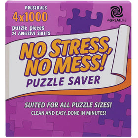 AGREATLIFE 24 puzzle saver sheets packaging highlights kit contents and ease of setup.