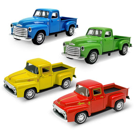 AGSIXZLAN Little Blue Truck with open doors for imaginative play.