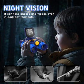 Built-in infrared night vision supports evening explorations without disturbing wildlife