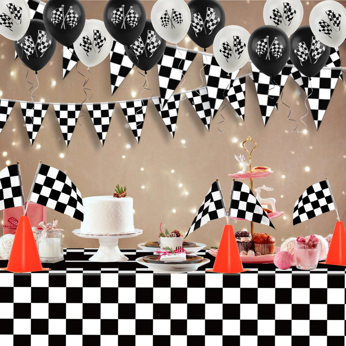 AHIER ribbon rolls add color accents and cohesive finish to your setup.