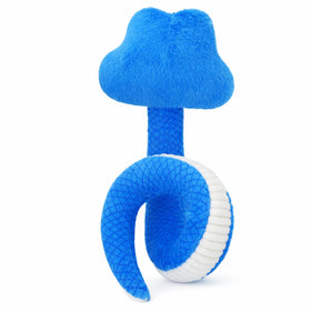 Ahlsense blue snake plush in a travel-friendly 21.3-inch size for on-the-go fun.