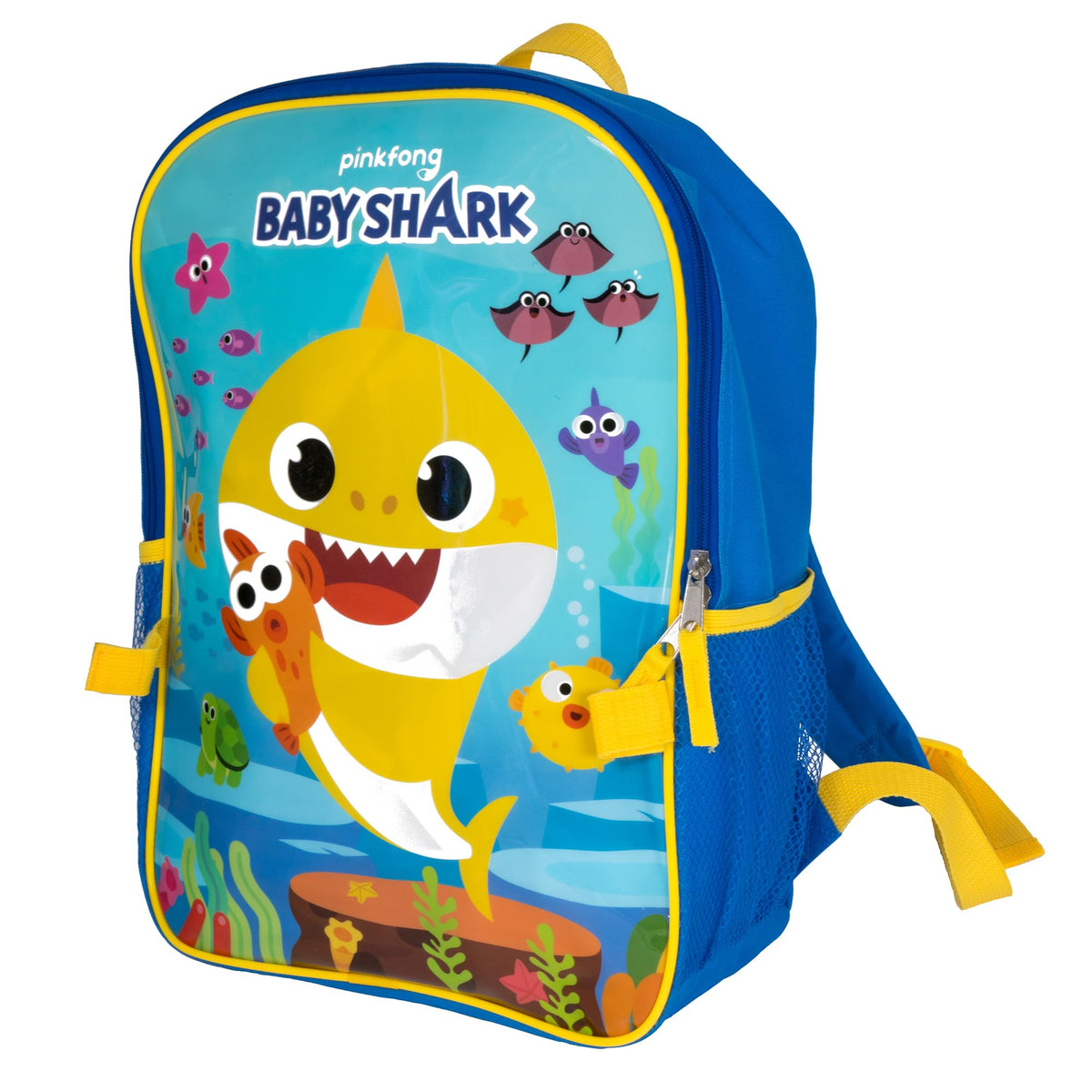 AI ACCESSORY INNOVATIONS Backpack side mesh pockets keep water bottle within reach.