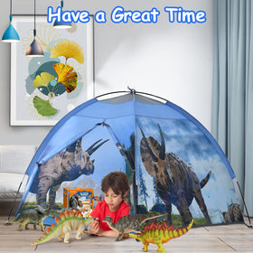 Ai-Uchoice dinosaur play tent open entrance for easy setup