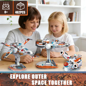 AibangBuildzy drone model build featuring hidden mechanisms for action.