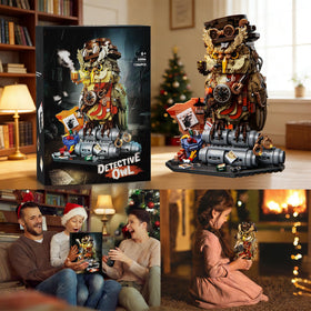 AibangBuildzy Detective Owl gift-pack idea suitable for birthdays and holidays.