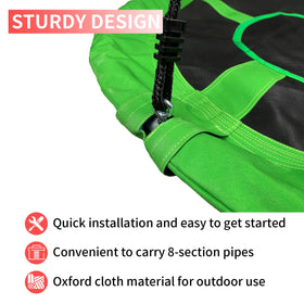 aibetomg 900d-oxford-fabric-swing, long-lasting fabric for outdoor use.