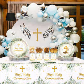 AIBIIN table covers, two festive sheets to guard tables.