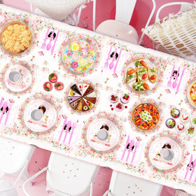 AIBIIN pink cutlery set for easy, mess-free meals.