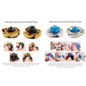 AIBREAY Gyros rotation action emphasizes balance, durability, and battle-ready performance.