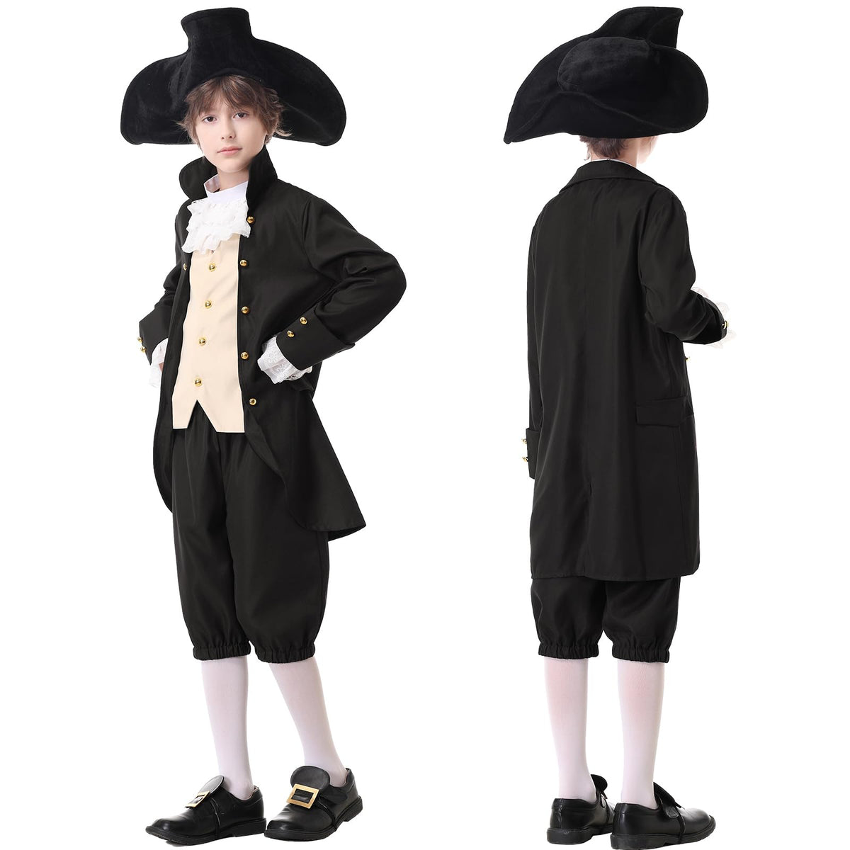 aicoaub colonial shoe decoration adds realistic flair to outfits