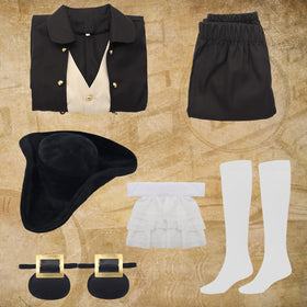 aicoaub lace collar enhances authentic detailing and finish