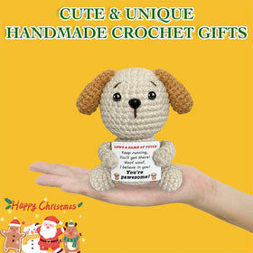 AicooFest owl crochet plush supports focus and cozy vibes on a desk.