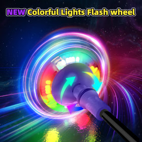 Aidabli ankle skip ball with colorful flash wheel lights up while you jump.