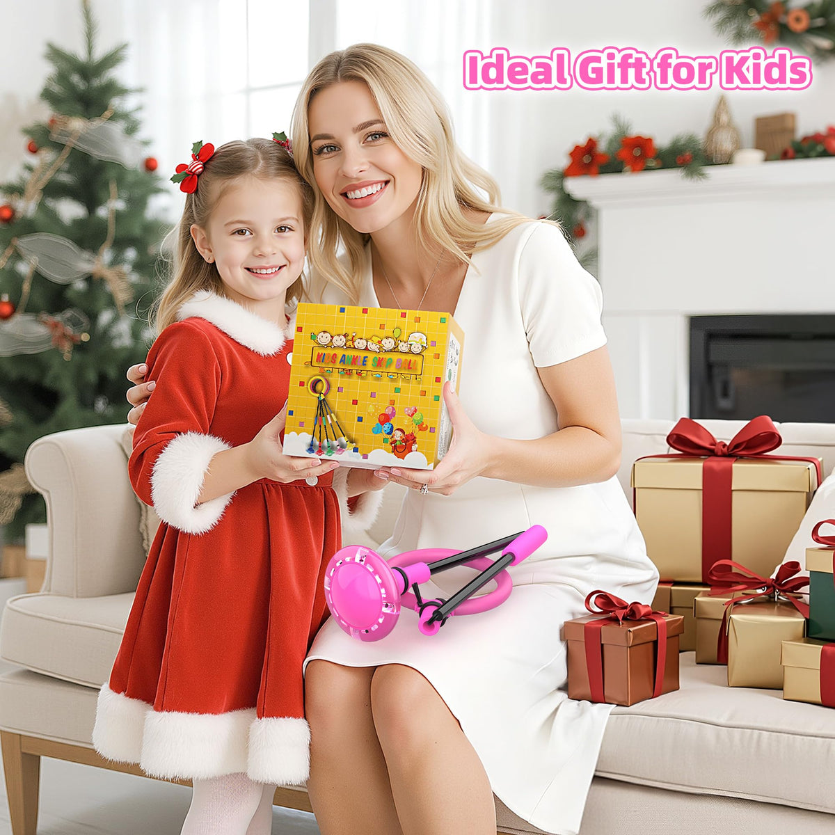 Aidabli ankle skip ball easy setup supports quick, active play for all ages