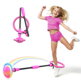 Aidabli ankle skip ball pink hero showcases vibrant colors for active play