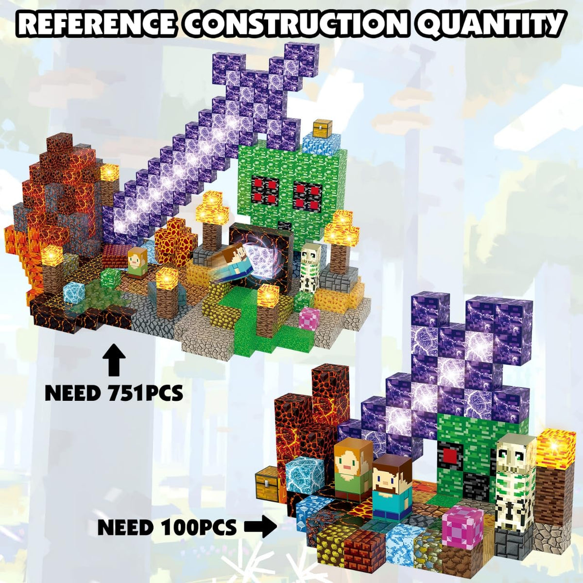 AIDYVOI compact storage blocks keeps play area organized and accessible.