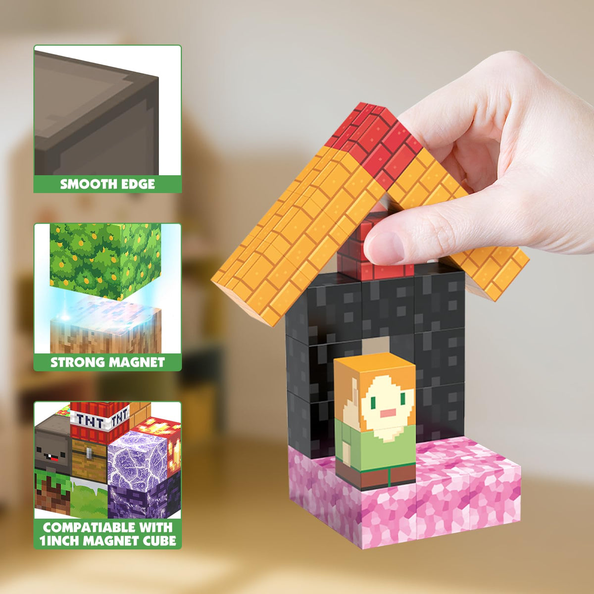 Aidyvoi blocks compatible with other brands for larger builds