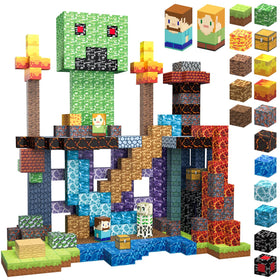 AIDYVOI magnetic blocks 1-inch cube, easy grip for little hands and creative play