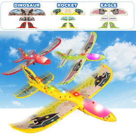 Aiencsai 3-pack red glider supports social play and safe launches.