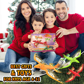 Durable ABS construction with colorful foam planes for long-lasting use.