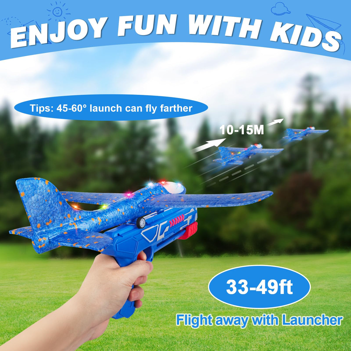 Aiencsai durable ABS plastic kids toy for outdoor play.